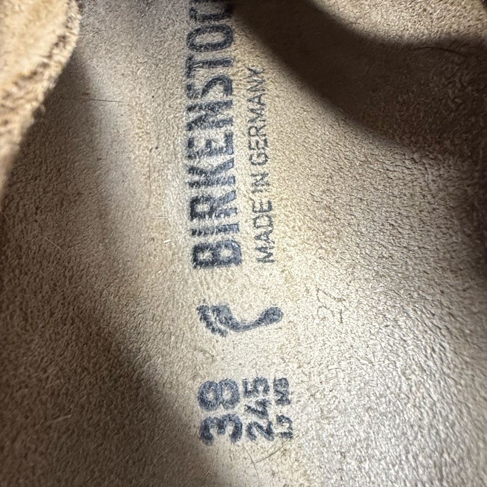 Birkenstock size 38 Suede Moccasins - Picture 4 of 4